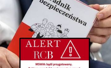 Ogromne zainteresowanie "Poradnikiem bezpieczeństwa". Po alercie RCB padł rządowy serwis