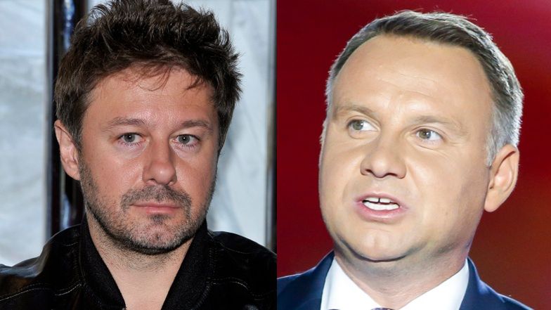 Andrzej Piaseczny uderza w Andrzeja Dudę