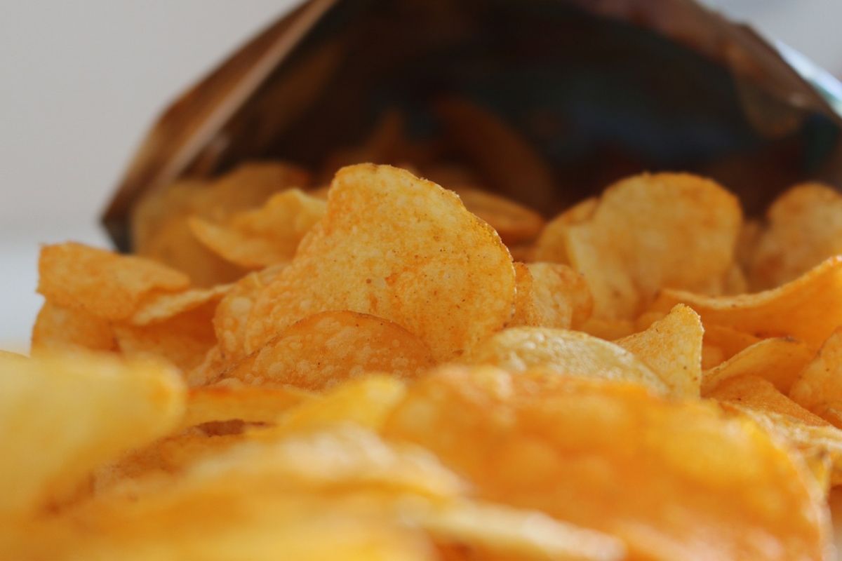 Instead of shop-bought, go for homemade crisps.