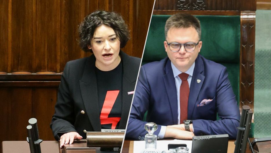 Anna Maria Żukowska i Szymon Hołownia