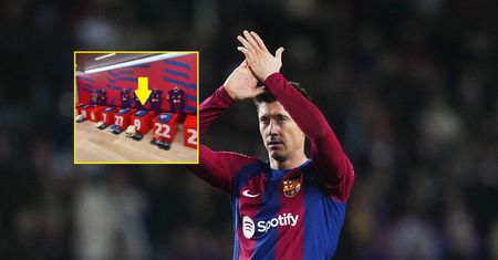 Pokazali szatnię Barcelony. Obok kogo swoje miejsce ma Lewandowski?