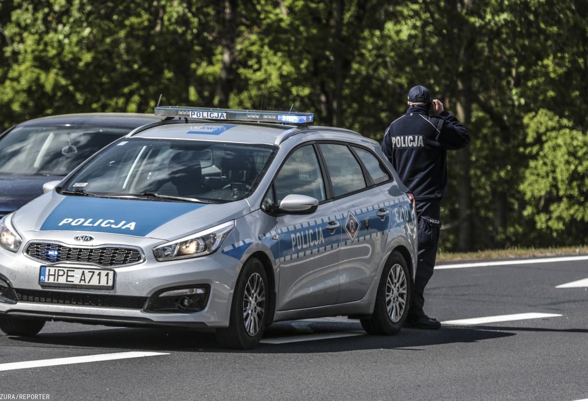 Seria wypadków na drogach