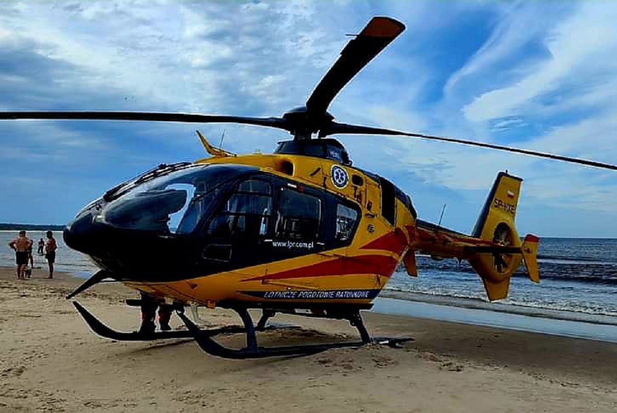 Dramat na plaży w Świnoujściu. Nie żyje turystka z Niemiec