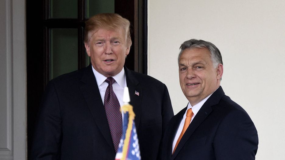 President Trump welcomes Hungarian PM Viktor Orban to the White House - DC
U.S. President Donald Trump welcomes Hungarian Prime Minister Viktor Orban to the White House in Washington, D.C., on May 13, 2019. Photo by Olivier Douliery/ABACAPRESS.COM 
Dostawca: PAP/Abaca
Douliery Olivier/ABACA
Donald Trump, polityk, polityka, Victor Orban
