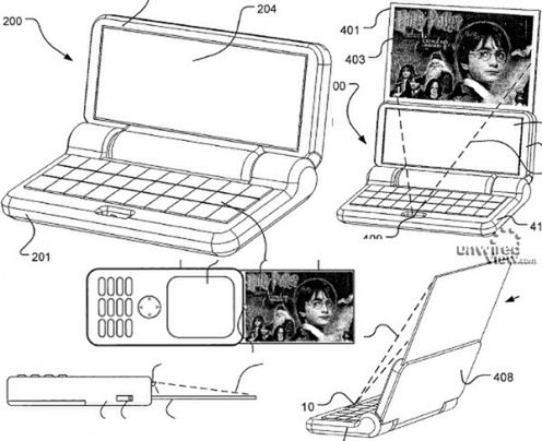 Sony Ericsson patentuje wysuwany ekran do piko-projektora