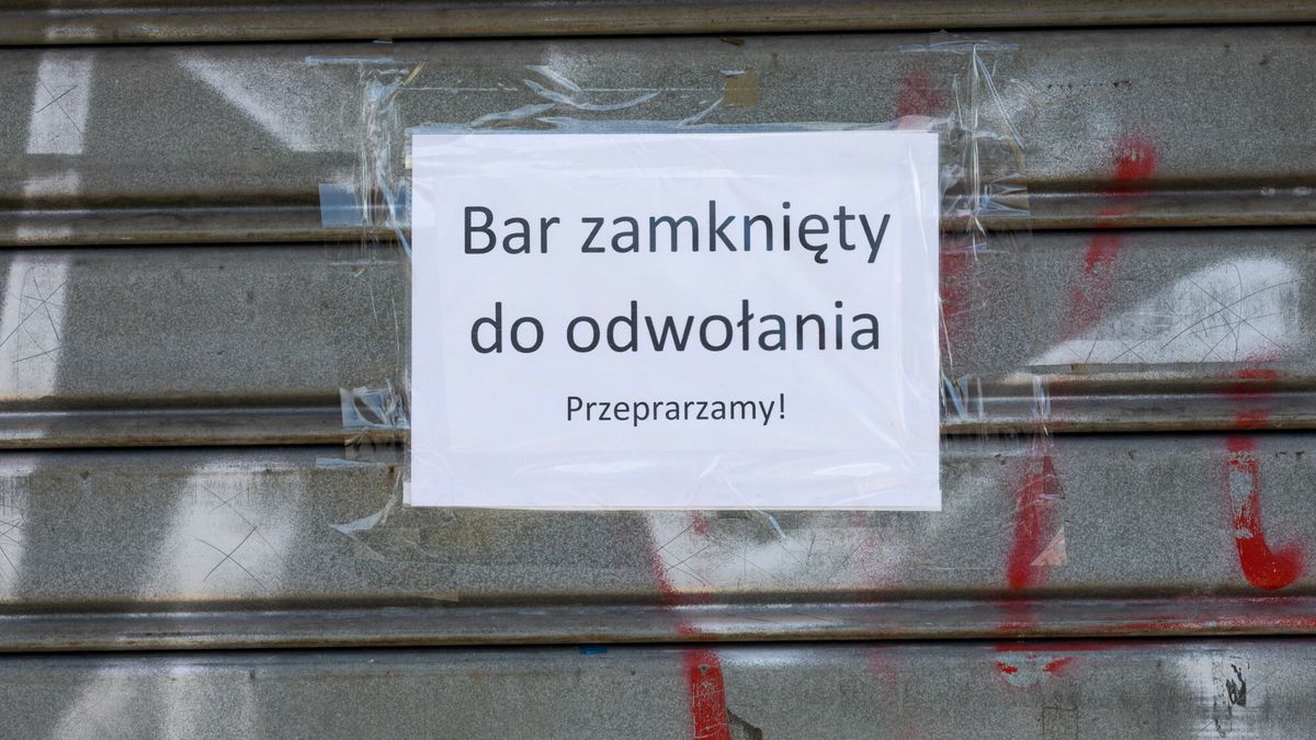 Tylko w tym roku zlikwidowano ok. 2 tys. placówek gastronomicznych
