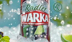 Warka Radler reklamowana w wersji Czarna Porzeczka z Limonką (wideo)