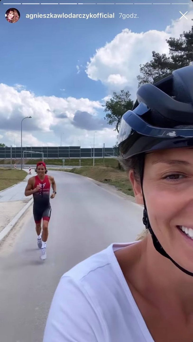 Agnieszka Włodarczyk spędza sportowe popołudnie z chłopakiem