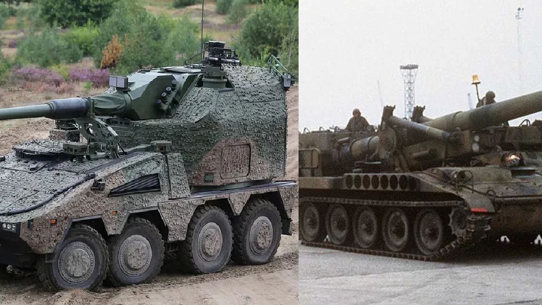 Haubice RCH 144 i M110A2.