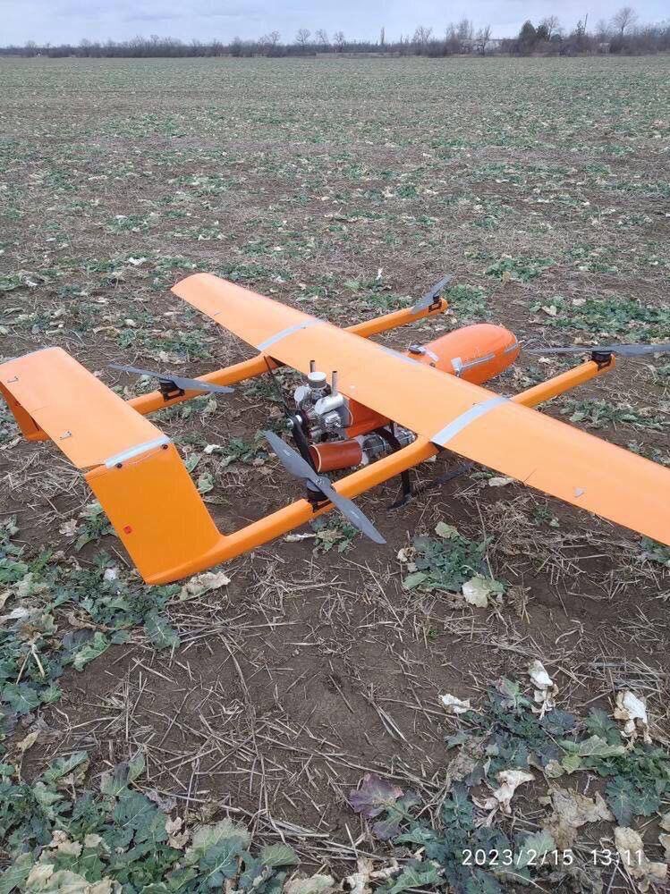 Rosyjski dron z pociskiem okrętowym.