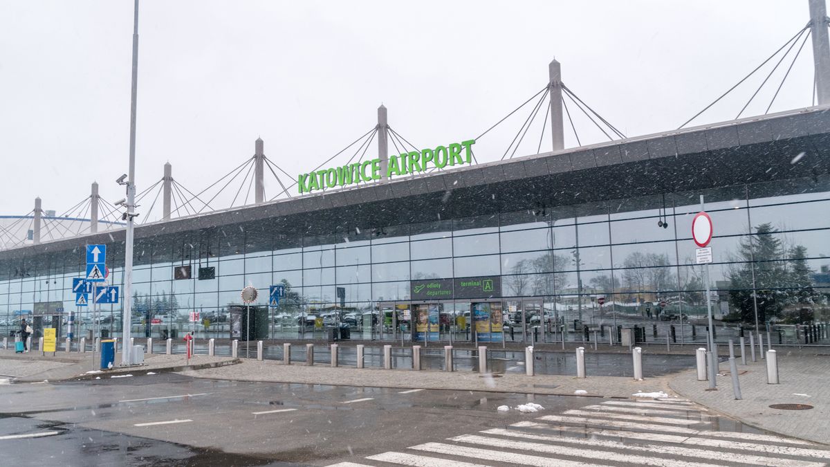 Zamieszanie na katowickim lotnisku 