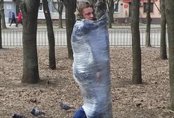 Ukraińcy zafoliowali szabrownika. Kara za korzystanie na dramacie