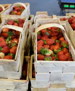 Cena truskawek zaskoczyła kupujących. Poruszenie na bazarze