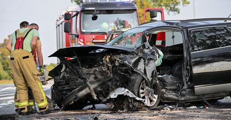 Tragiczny wypadek. Nie żyje kobieta, 3-letnie dziecko w szpitalu