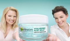 Katarzyna Bujakiewicz i Agnieszka Więdłocha reklamują żel nawilżający Garnier (wideo)
