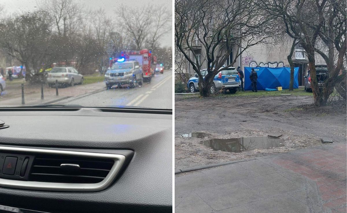 Pożar w Warszawie. Nie żyje mężczyzna