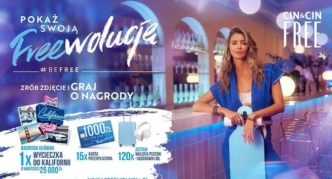 H2O Creative z kompleksową kampanią dla marki Cin&amp;Cin Free