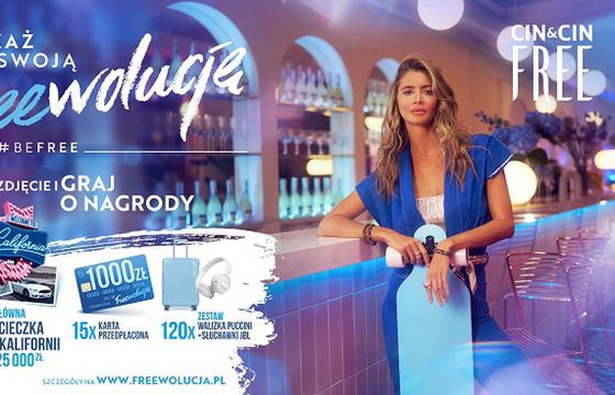 H2O Creative z kompleksową kampanią dla marki Cin&amp;Cin Free