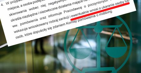 Praca. W kieleckim sądzie pracownikom za zgłoszenie mobbingu może grozić zwolnienie