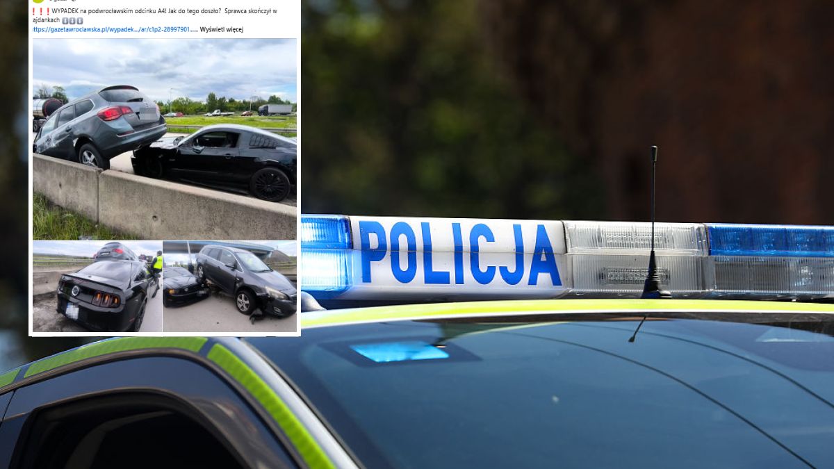 Po kolizji policja zatrzymała 33-letniego Ukraińca