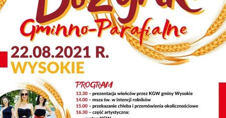 Dożynki Gminno-Parafialne Wysokie 2021. Koncert zespołu Energy Girls
