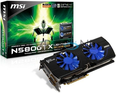 MSI GTX 580 Lightning Xtreme Edition
