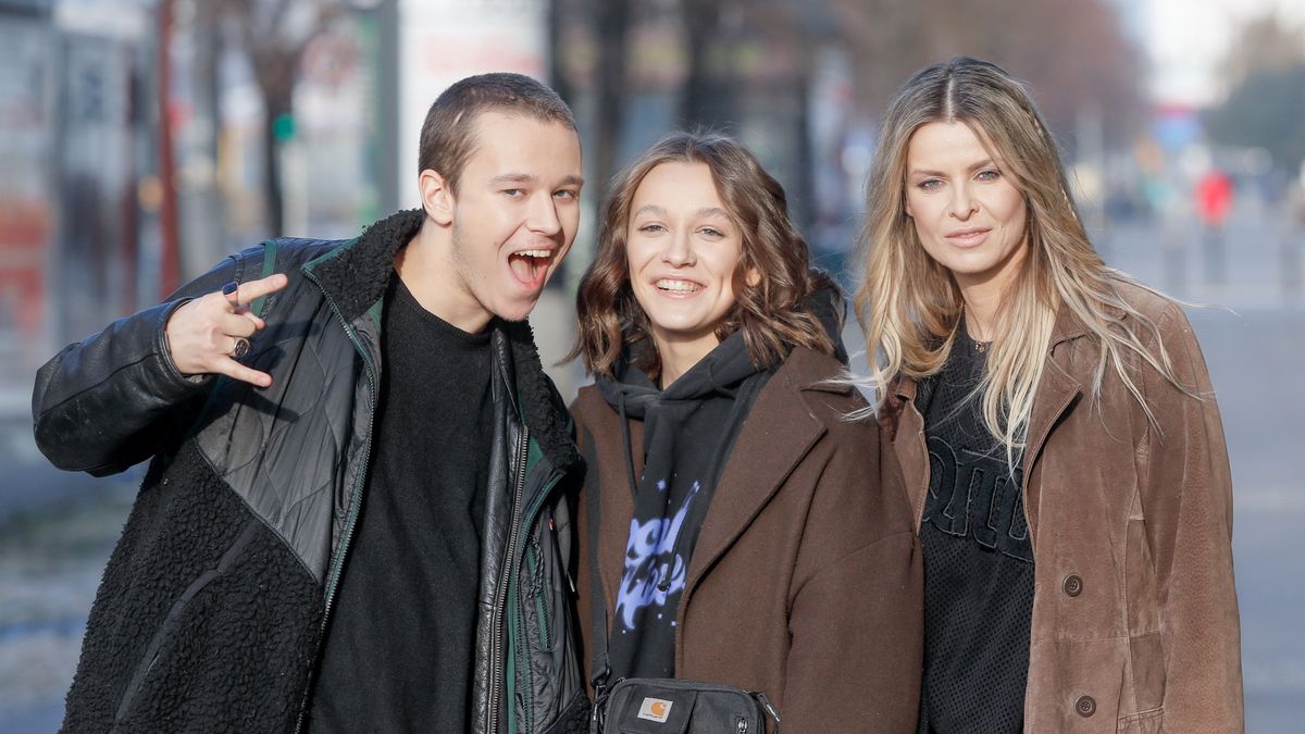 Mandaryna z dziećmi