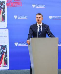 Rząd oburzony zdjęciem w TV. "Wyraźna dezinformacja"