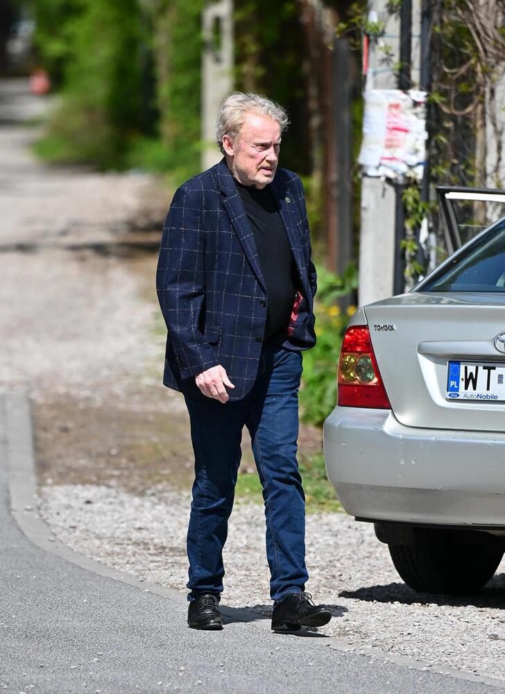 Olbrychski na pogrzebie Jankowskiej-Cieślak