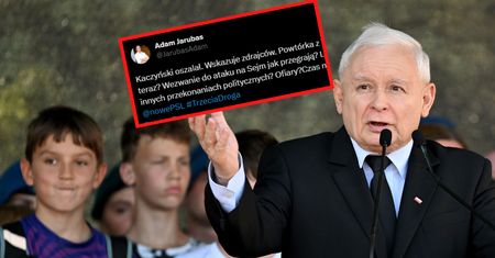 "Kaczyński oszalał". Oburzenie po słowach prezesa PiS w Zawichoście