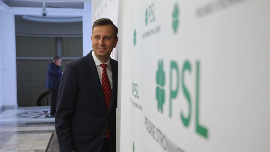 Warszawa, 17.06.2021. Prezes PSL Władysław Kosiniak-Kamysz, 17 bm. w Sejmie w Warszawie. (aldg) PAP/Wojciech Olkuśnik