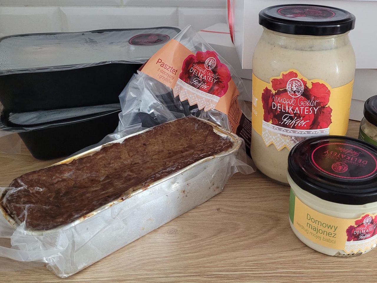 Zakupiony zestaw wielkanocny Magdy Gessler Delikatesy u Fukiera.