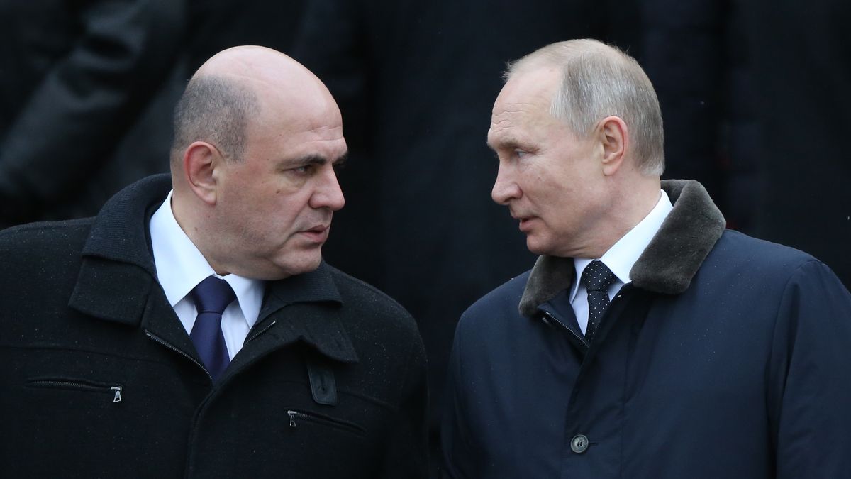 Michaił MiszustinWładimir Putin