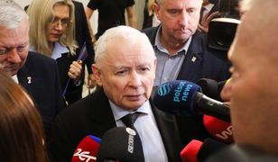 "Niezamierzona groteska". Ekspert o zachowaniu Kaczyńskiego w Sejmie
