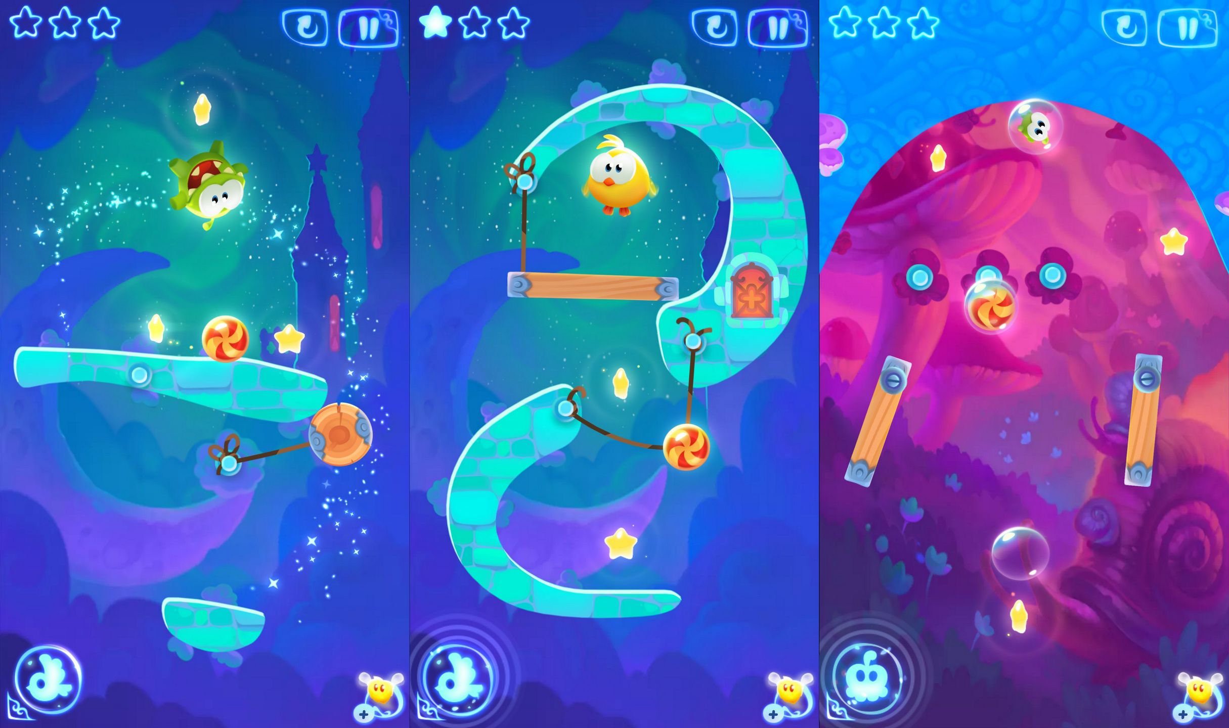 Cut the Rope: Magic - kolorowa gra przeznaczona dla całej rodziny [Android i iOS] 4