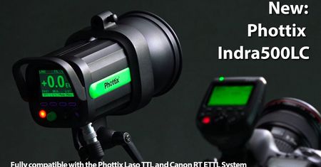 Nowa lampa Indra 500LC jest kierowana do systemu Canon
