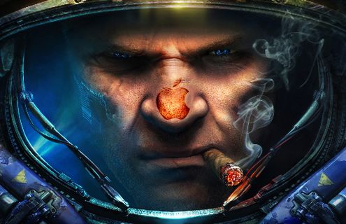 Nowy StarCraft promuje produkty Apple’a?