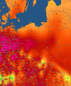 Piekło z zachodu. Potężna fala ciepła