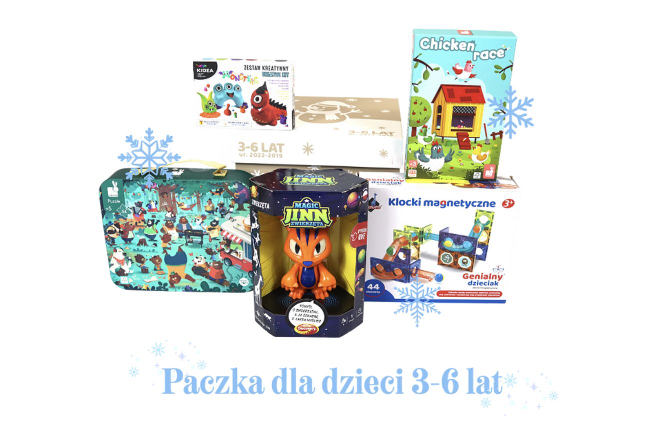 Paczki świąteczne od Biedronki