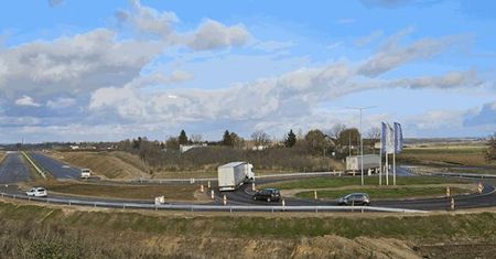 Budowa obwodnicy Opatowa – zmiany organizacji ruchu, ułatwienia i pierwszy fragment inwestycji dla kierowców