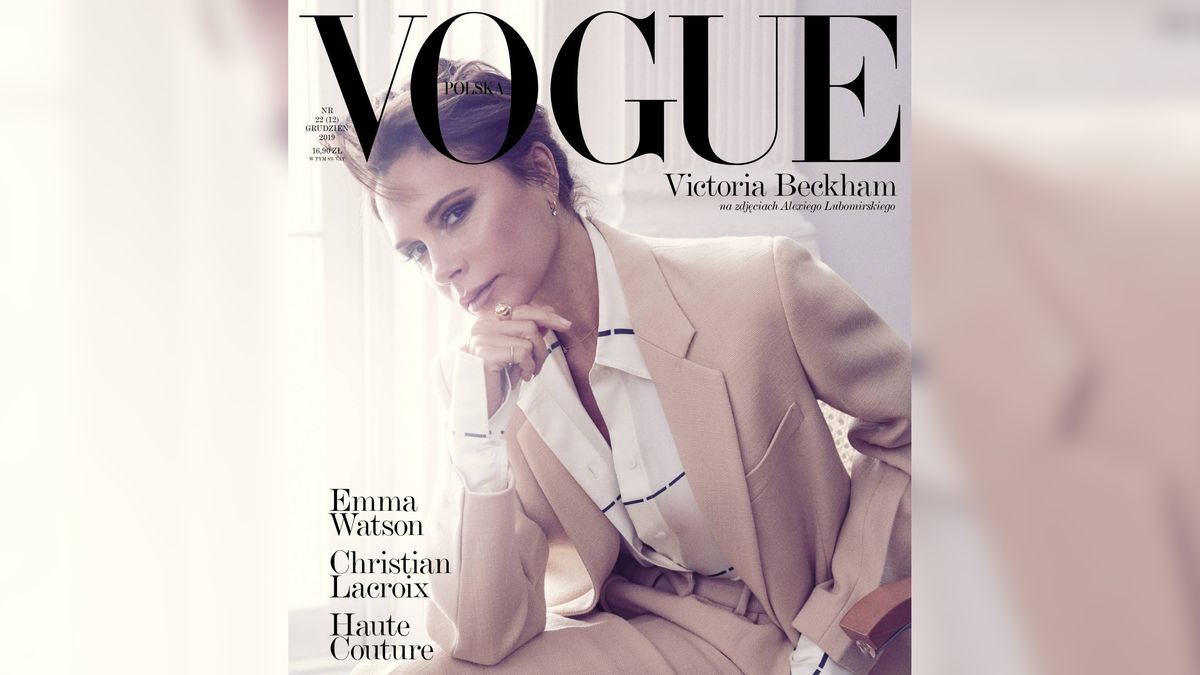 Victoria Beckham na okładce Vogue Polska. Zdjęcia zrobił fotograf książęcej pary 1