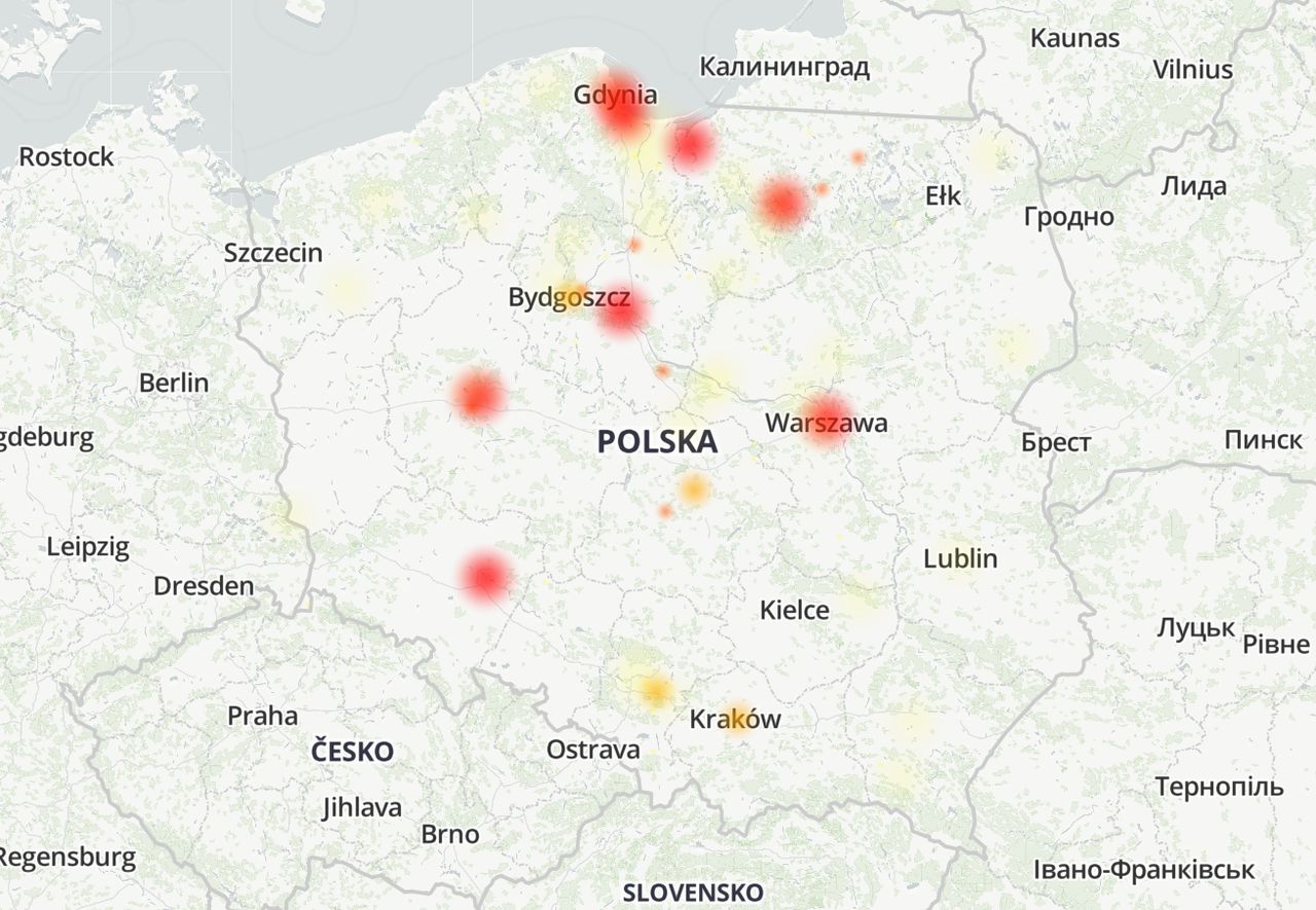 Internet Vectra nie działa. W Elblągu awaria od rana (aktualizacja)