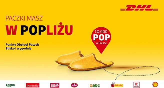 DHL Parcel promuje Punkty Obsługi Paczek