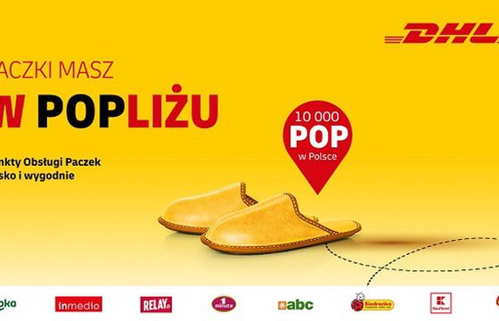 DHL Parcel promuje Punkty Obsługi Paczek