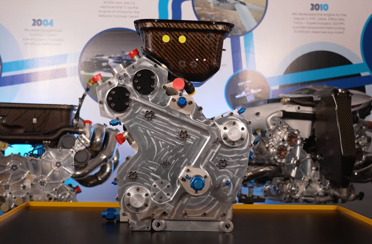 1 cylinder, 0,3-litra pojemności i 90 KM mocy. Zobacz niesamowity silnik Coswortha