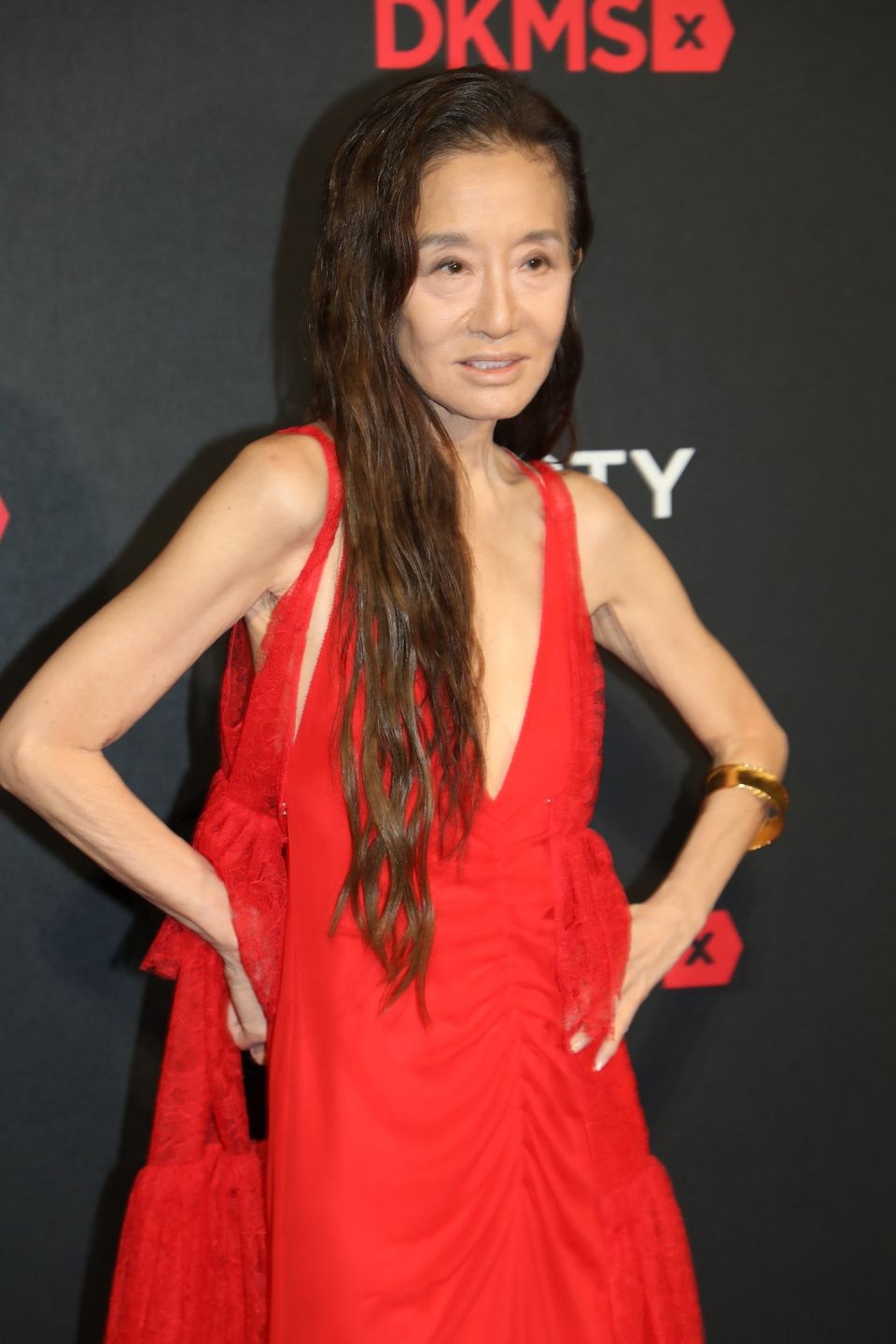Vera Wang na gali DKMS w Nowym Jorku