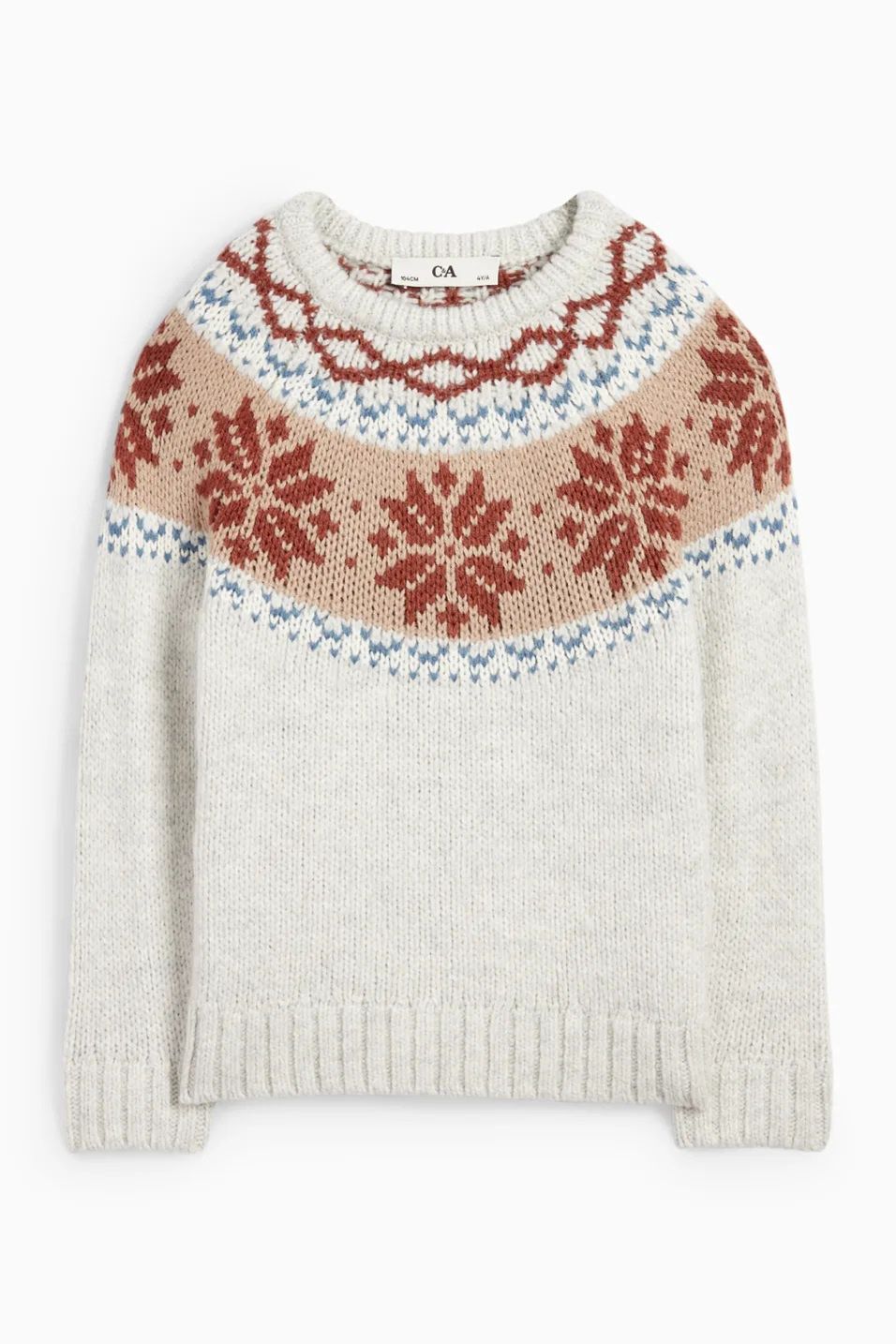 Sweter w stylu skandynawskim z C&A