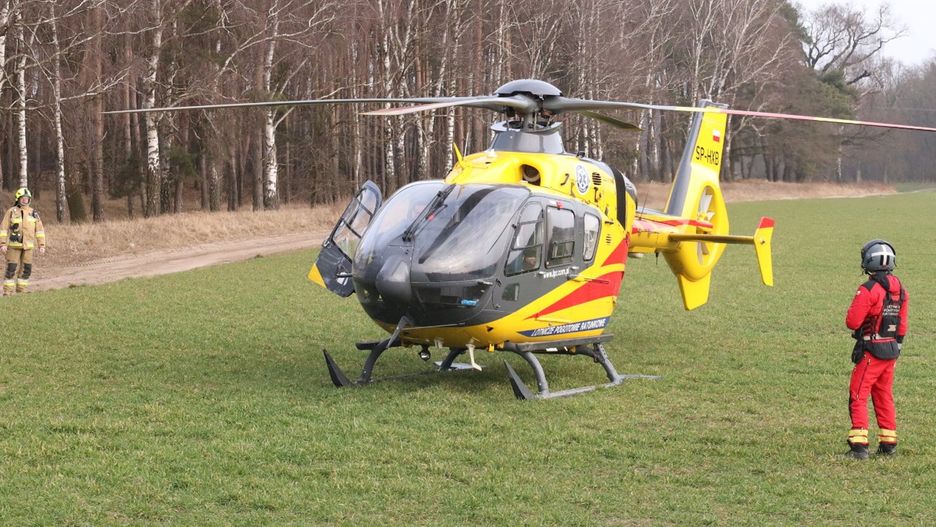 Wypadek na DW434 na wysokości Zbrudzewa - 27 lutego 2025