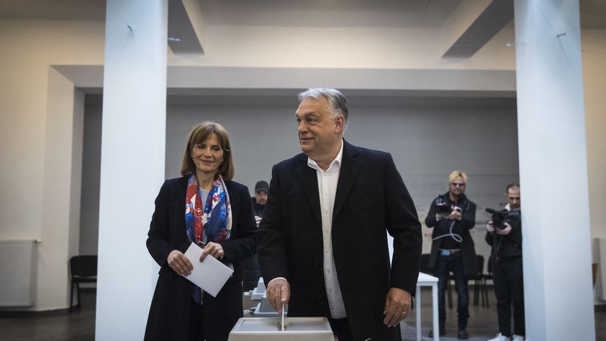 Wiktor Orban oddał głos w wyborach
