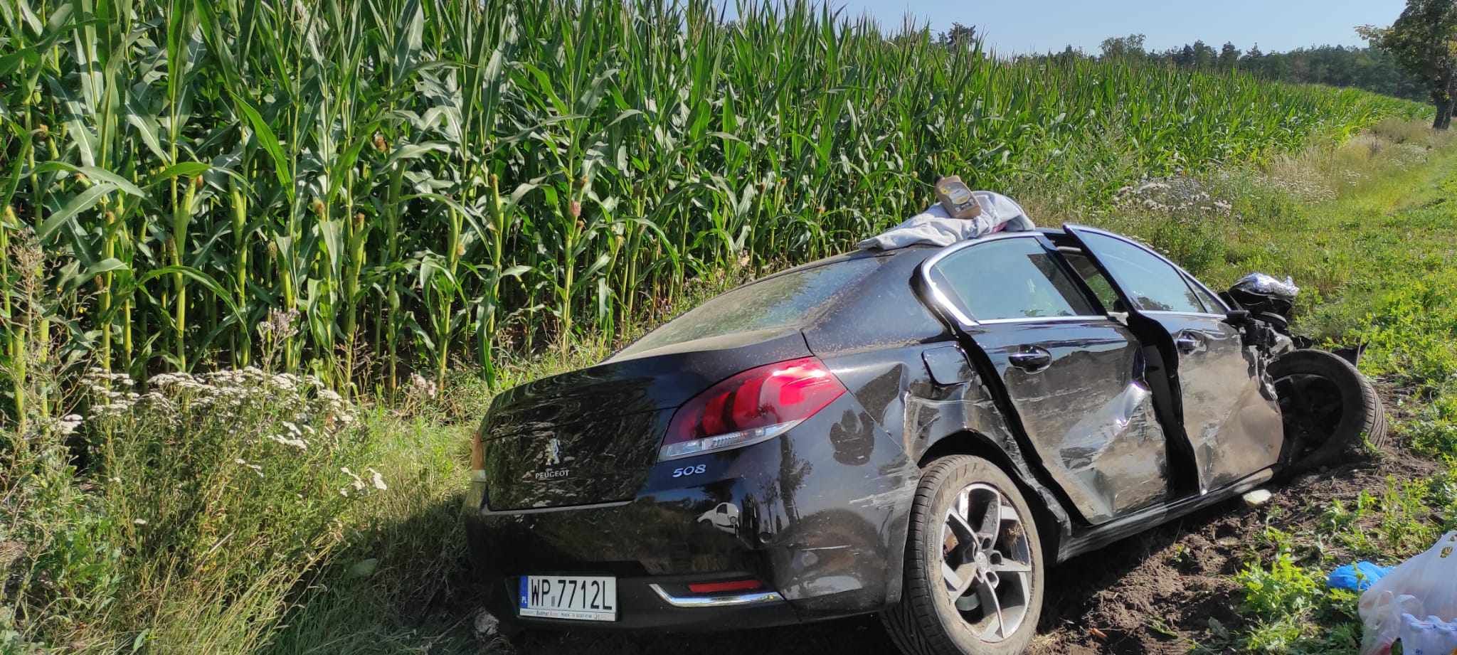 Wypadek na DK 60